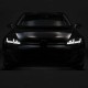 Μπροστινά Φανάρια Set Για Vw Golf VII (7) 12-17 DRL Full Led Halogen Version Black LEDHL103-BK Osram Ledriving
