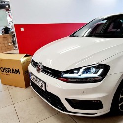 Μπροστινά Φανάρια Set Για Vw Golf VII (7) 12-17 DRL Full Led Halogen Version Black LEDHL103-BK Osram Ledriving Μπροστινά Φανάρια Set Για Vw Golf VII (7) 12-17 DRL Full Led Halogen Version Black LEDHL103-BK Osram Ledriving