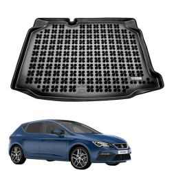 Πατάκι Πορτ-Παγκάζ 3D Σκαφάκι Για Seat Leon 5F 13-20 Hatchback Μαύρο 231425 RezawPlast