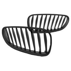 Καρδιές Μάσκας Για Bmw Z4 E85 / E86 02-08 Μαύρο Ματ 2 Τεμάχια