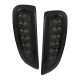 Μπροστινά Φλας Για Porsche Cayenne 06-10 Smoke Led Με DRL 2 Τεμάχια