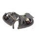 Πισινά Φανάρια Set Για Vw Golf V (5) 03-08 Led Urban Style Μαύρα Winjet