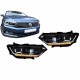 Μπροστινά Φανάρια Set Για Vw Passat B8 15+ DRL Led Matrix & Led Signal Dynamic R-Line Look Full Led Με Μοτέρ Carner