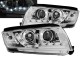 Μπροστινά Φανάρια Set Για Skoda Fabia 6Y 99-07 DRL Χρωμίου H1/H1 JunYan