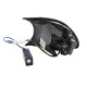 Μπροστινά Φλας Για Bmw 3 E46 Coupe/Cabrio 99-01 Κουμπωτά Led Μαύρα 2 Τεμάχια Eagle Eyes