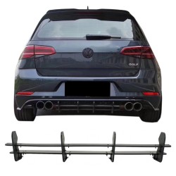 Diffuser Πίσω Προφυλακτήρα Για VW Golf VII (7.5) 17-20 Facelift Για R Έκδοση Μαύρο Ματ 4 Bars Από Abs Πλαστικό 1 Τεμάχιο Diffuser Πίσω Προφυλακτήρα Για VW Golf VII (7.5) 17-20 Facelift Για R Έκδοση Μαύρο Ματ 4 Bars Από Abs Πλαστικό 1 Τεμάχιο
