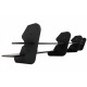 Diffuser Πίσω Προφυλακτήρα Για VW Golf VII (7.5) 17-20 Facelift Για R Έκδοση Μαύρο Ματ 4 Bars Από Abs Πλαστικό 1 Τεμάχιο