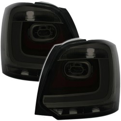 Πισινά Φανάρια Set Για Vw Polo 6R 09-14 Led Bar GTI Look Φιμέ Eagle Eyes