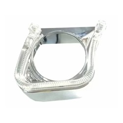 Καπάκι Για Προτζέκτορα 2.5" & 3.0" U-Design Με Led Angel Eyes Χρώμιο 1 Τεμάχιο