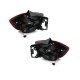 Πισινά Φανάρια Set Για Bmw 1 F20/F21 10-15 Led Κόκκινο/ Crystal Depo