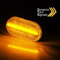 Πλαϊνά Φλας Φτερού Για Smart / Renault / Nissan / Opel / Dacia Led Dynamic White 2 Τεμάχια Πλαϊνά Φλας Φτερού Για Smart / Renault / Nissan / Opel / Dacia Led Dynamic White 2 Τεμάχια