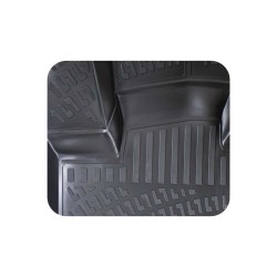 Πατάκια Σκαφάκια 3D Από Λάστιχο TPE Για Kia Sorento 09-15 Rizline 4 Τεμάχια Μαύρα