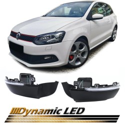 Φλας Καθρέπτη Για Vw Polo 6R 6C 09-17 Dynamic Led Canbus Λευκό 2 Τεμάχια Φλας Καθρέπτη Για Vw Polo 6R 6C 09-17 Dynamic Led Canbus Λευκό 2 Τεμάχια