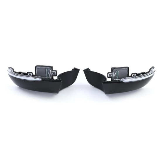 Φλας Καθρέπτη Για Vw Polo 6R 6C 09-17 Dynamic Led Canbus Λευκό 2 Τεμάχια