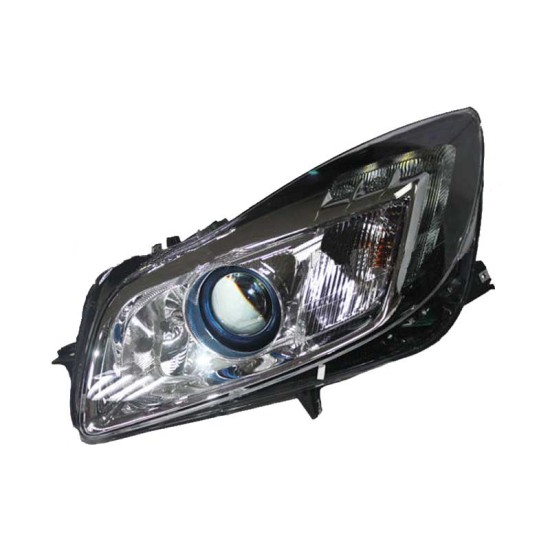Μπροστινά Φανάρια Set Για Opel Insignia 08-12 TRU DRL Μαύρα H7 Carner