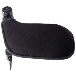 Πλαϊνά Μαξιλαράκια Προσκέφαλου / Υποστήριξης Λαιμού 37x28x14cm Μαύρα Ύφασμα 1 Τεμάχιο