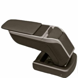 Κονσόλα Χειροφρένου Τεμπέλης Armster 2 Για Seat Leon 4 (KL1/KL8) 2020+ ( Με Επέκταση Παροχής 12V) Ασημί Χρώμα