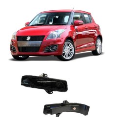 Φλας Καθρέπτη Για Suzuki Swift 11-17 Dynamic Led Φιμέ 2 Τεμάχια Φλας Καθρέπτη Για Suzuki Swift 11-17 Dynamic Led Φιμέ 2 Τεμάχια