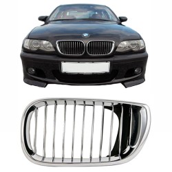 Καρδιά Μάσκας Αριστερή Για BMW 3 E46 02-05 Sedan/Touring Χρώμιο 1 Τεμάχιο Καρδιά Μάσκας Αριστερή Για BMW 3 E46 02-05 Sedan/Touring Χρώμιο 1 Τεμάχιο