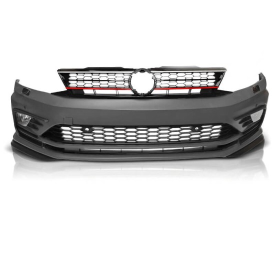 Μπροστινός Προφυλακτήρας Για VW Jetta VI (6) 14-17 GLI Look Σετ Με Μάσκα Και Προβολείς