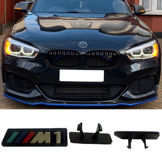 Σήμα M1 Για Καρδιές Bmw F20 Κουμπωτό 5.7cm x 1.9cm 1 Τεμάχιο