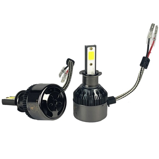 Λάμπες Led H3 C12 12/24Volt 36watt 5500lm 6000k 2 Τεμάχια