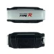 Στοπ Ζώνης Ασφαλείας Ασημί Type-R TR-2538 Ζευγάρι 2 Τεμάχια