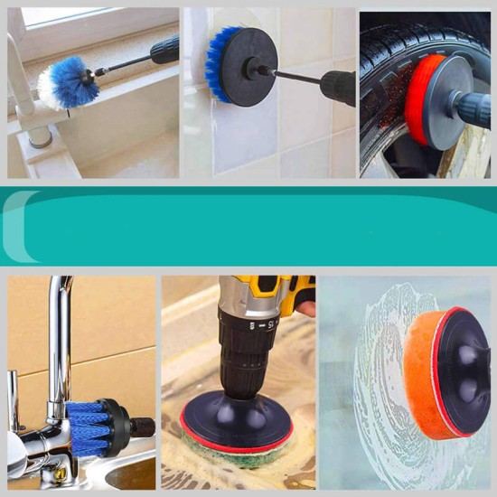 Βούρτσες Καθαρισμού & Γυαλίσματος / Drill Brush & Polish Set 23 Τεμαχίων DB23
