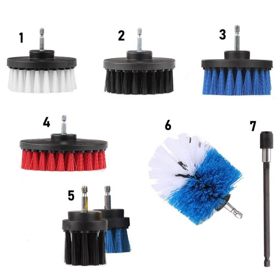 Βούρτσες Καθαρισμού & Γυαλίσματος / Drill Brush & Polish Set 23 Τεμαχίων DB23