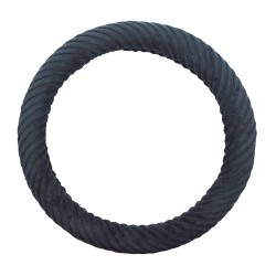 Κάλυμμα Τιμονιού Αυτοκινήτου Πετσετέ Comfort Μαύρο Medium 38cm Κάλυμμα Τιμονιού Αυτοκινήτου Πετσετέ Comfort Μαύρο Medium 38cm