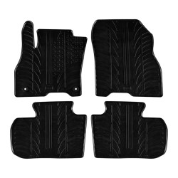 Πατάκια Αυτοκινήτου Gledring 0803 Nissan Leaf Hatchback 2018- Μαύρο 4 Τεμάχια