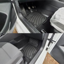 Πατάκια Σκαφάκια 3D Από Λάστιχο TPE Για VW Golf VIII (8) 2019+ Χειροκίνητο Rizline 4 Τεμάχια Μαύρα Πατάκια Σκαφάκια 3D Από Λάστιχο TPE Για VW Golf VIII (8) 2019+ Χειροκίνητο Rizline 4 Τεμάχια Μαύρα