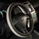 Κάλυμμα Τιμονιού Αυτοκινήτου Otom Easy-Fit Δερματίνη Μαύρο - Γκρι Medium 37-39cm F-61