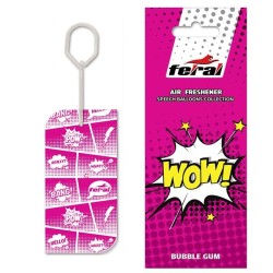 Σετ Αρωματικών Αυτοκινήτου Feral Speech Collection Wow 3 Τεμάχια Σετ Αρωματικών Αυτοκινήτου Feral Speech Collection Wow 3 Τεμάχια