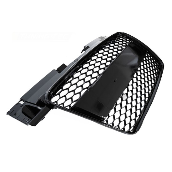 Μάσκα Για Audi TT 8J 06-14 TTRS Look Κυψελωτή Μαύρο Γυαλιστερό 1 Τεμάχιο