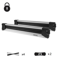 Μπάρες Βάσεις Σκι / Snowboard Αλουμινίου Menabo Yelo 4 (4 Ζεύγη Σκι ή 2 Snowboards) 2 Τεμάχια Μπάρες Βάσεις Σκι / Snowboard Αλουμινίου Menabo Yelo 4 (4 Ζεύγη Σκι ή 2 Snowboards) 2 Τεμάχια