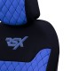 Ημικαλύμματα Μπροστινών Καθισμάτων Otom RSX Sport  Ύφασμα Κεντητό Καπιτονέ Μπλε / Μαύρο RSXL-105 2 Τεμάχια