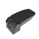 Κονσόλα Χειροφρένου Τεμπέλης Με Βάση Armster 3 Fabric VW Golf IV (4) 98-03 / Skoda Roomster 06-10 / Fabia 07-14 Μαύρο Χρώμα Σετ 2 Τεμάχια