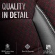 Καλύμματα Αυτοκινήτου Otom Sport Plus Design Universal Βαμβακερό Ύφασμα / Rachel / Δερματίνη Σετ Εμπρός / Πίσω 11 Τεμαχίων Μαύρο Με Μπορντό SPTPLS-103