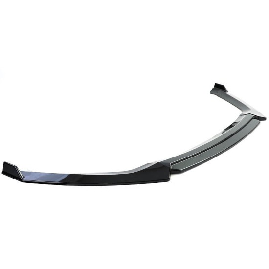 Μπροστινό Spoiler Για Seat Leon 3 (5F) 12-20 Cupra / FR Γυαλιστερό Μαύρο Από Abs Πλαστικό 3 Τεμάχια