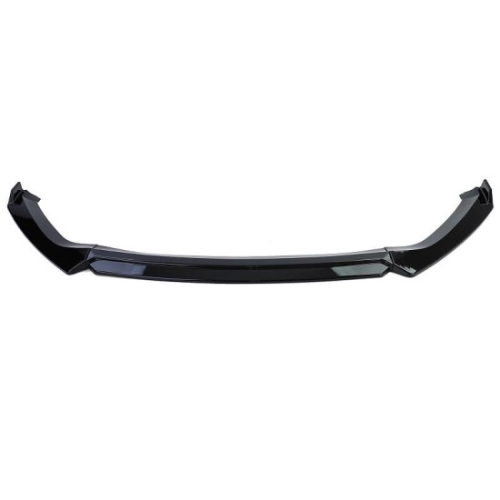 Μπροστινό Spoiler Για Seat Leon 3 (5F) 12-20 Cupra / FR Γυαλιστερό Μαύρο Από Abs Πλαστικό 3 Τεμάχια