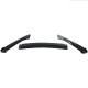 Μπροστινό Spoiler Για Seat Leon 3 (5F) 12-20 Cupra / FR Γυαλιστερό Μαύρο Από Abs Πλαστικό 3 Τεμάχια