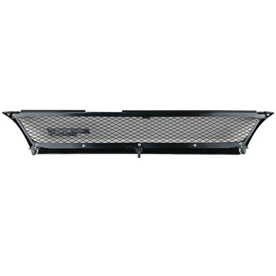 Μάσκα Για Toyota Corolla 93-97 AE100 / AE101 Χωρίς Σήμα Μαύρη Γυαλιστερή Με Σίτα Αλουμινίου