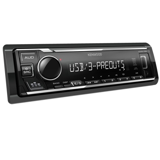 Radio Usb Aux 1 Din Kenwood ΚΜΜ-106 Radio Usb Aux 1 Din Kenwood ΚΜΜ-106