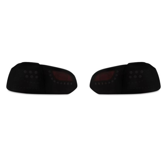 Πισινά Φανάρια Set Για Vw Golf VI (6) 08-12 Led Dynamic Urban Style Μαύρα Winjet