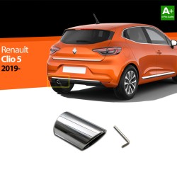 Μπούκα Εξάτμισης Ανοξείδωτη Χρωμίου Για Renault Clio 5 19+ 1 Τεμάχιο Μπούκα Εξάτμισης Ανοξείδωτη Χρωμίου Για Renault Clio 5 19+ 1 Τεμάχιο