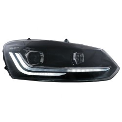 Μπροστινά Φανάρια Set Για Vw Polo 6R/6C 09-17 DRL New Design & Dynamic Φλας H7 Με Μοτέρ Carner Μπροστινά Φανάρια Set Για Vw Polo 6R/6C 09-17 DRL New Design & Dynamic Φλας H7 Με Μοτέρ Carner