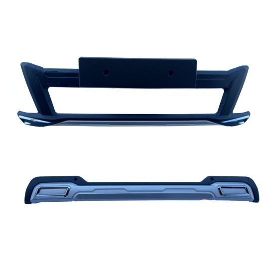 Skid Plates Προφυλακτήρων Body kit Για Εμπρός Και Πίσω Προφυλακτήρα Για Citroen Berlingo 2012-2018 2 Τεμάχια