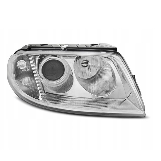 Φανάρι Μπροστινό Δεξί Για Vw Passat 3BG 00-05 Chrome H7/H7 TYC