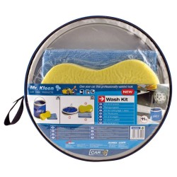Σετ Καθαριστικά Αυτοκινήτου Σε Στρογγυλή Τσάντα Με Φερμουάρ 26.5x26.5cm Mr Kleen KLIN404 3 Τεμαχίων Σετ Καθαριστικά Αυτοκινήτου Σε Στρογγυλή Τσάντα Με Φερμουάρ 26.5x26.5cm Mr Kleen KLIN404 3 Τεμαχίων